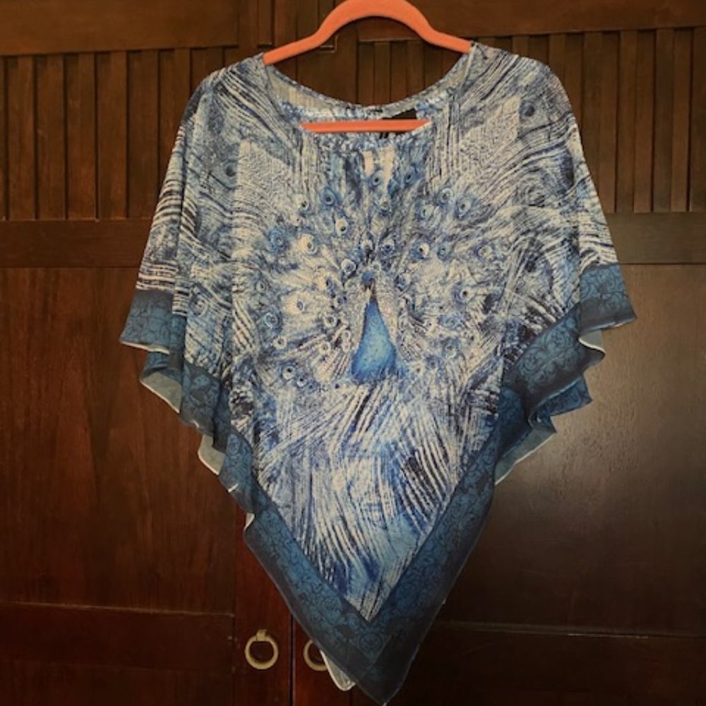2 piece ladies top size L, new directions, never